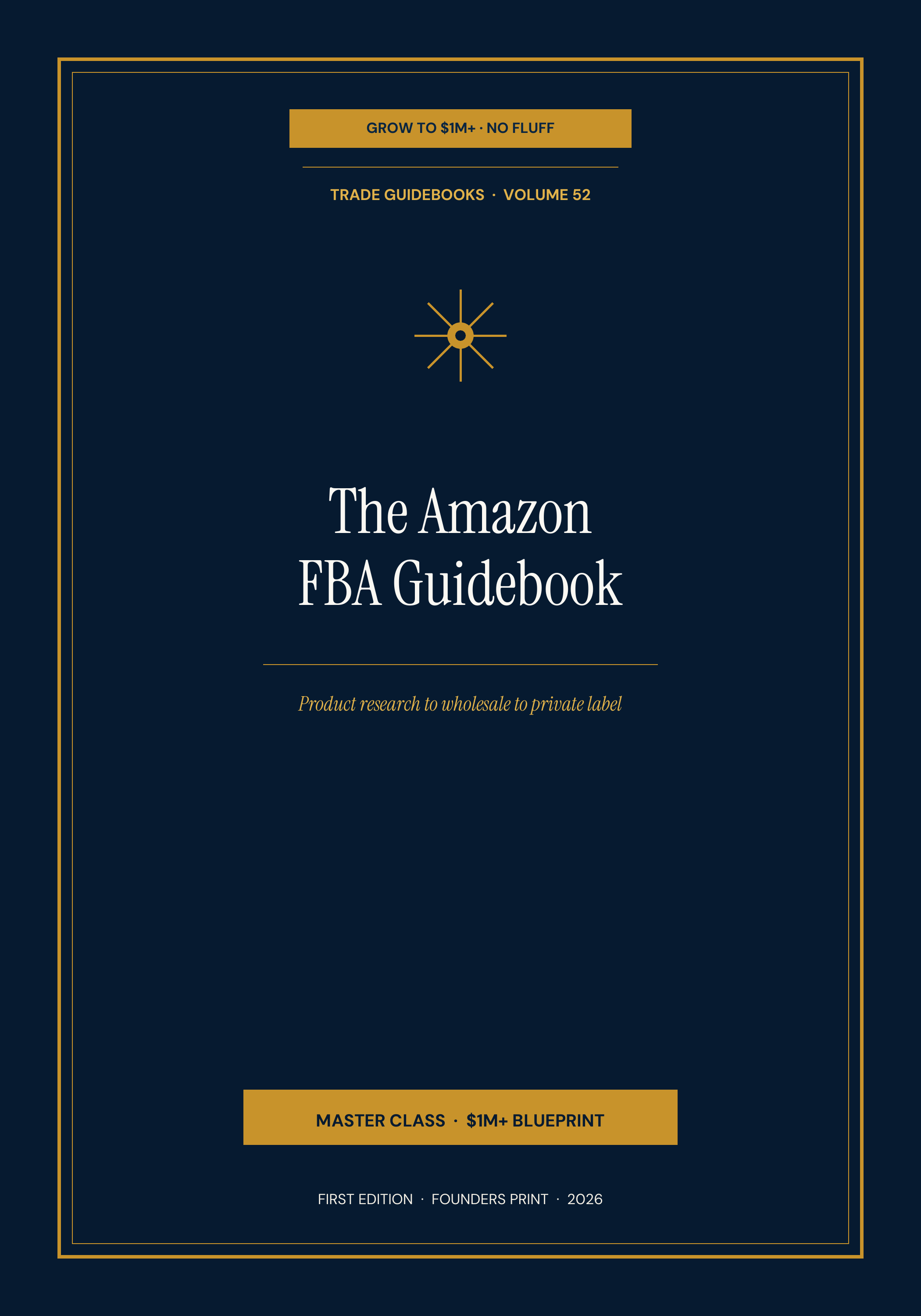 The Amazon FBA Guidebook