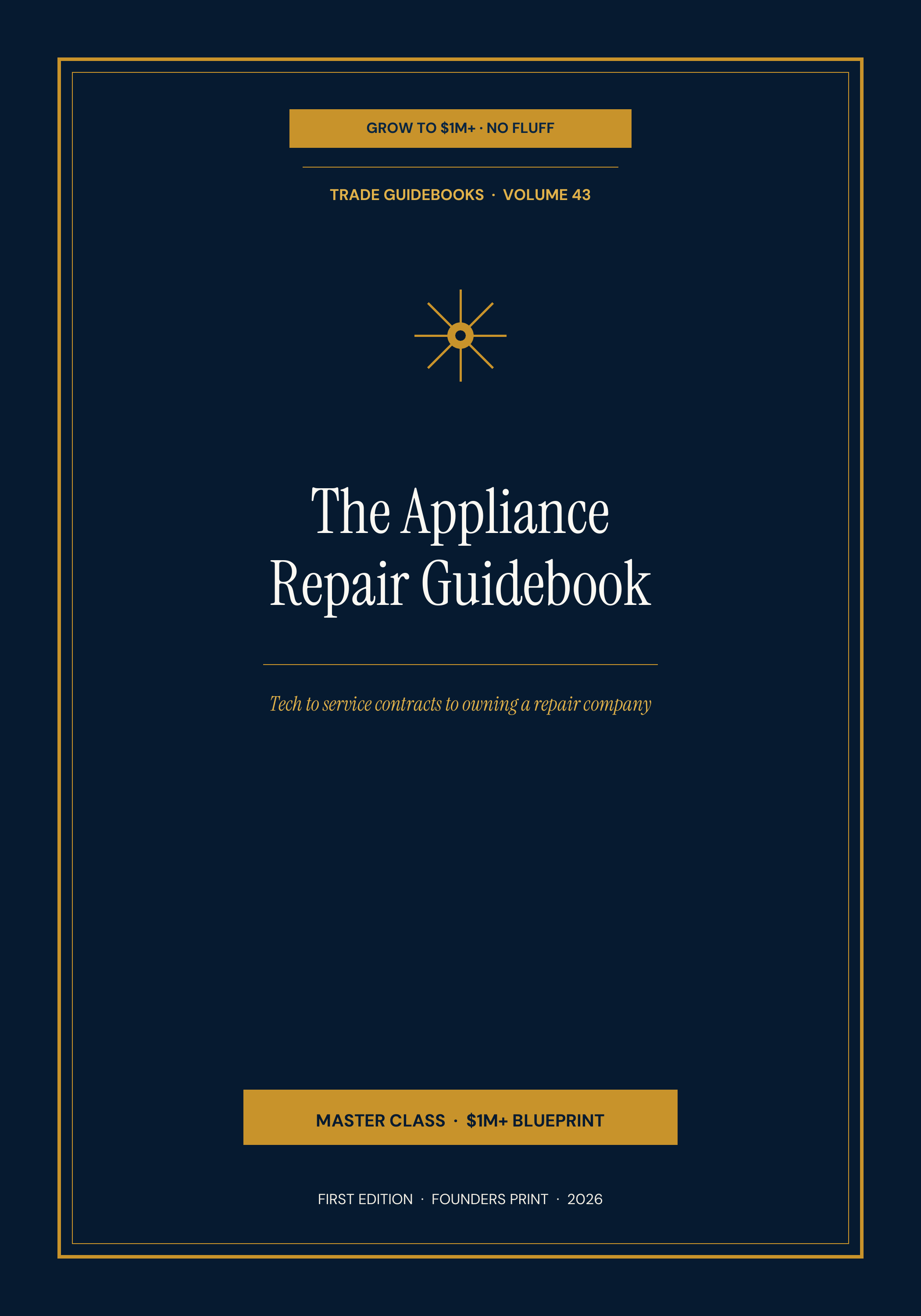 The Appliance Repair Guidebook