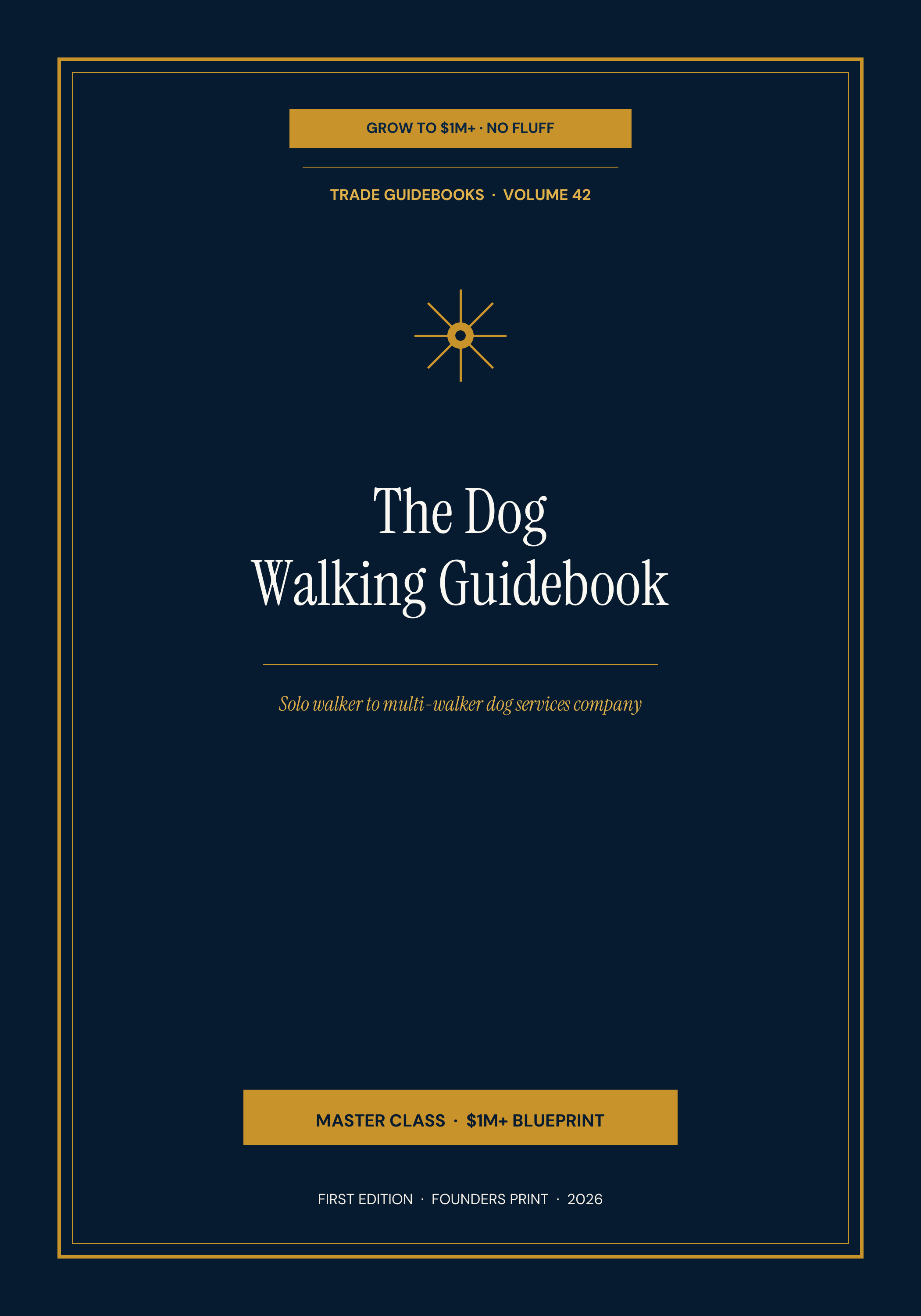 The Dog Walking Guidebook