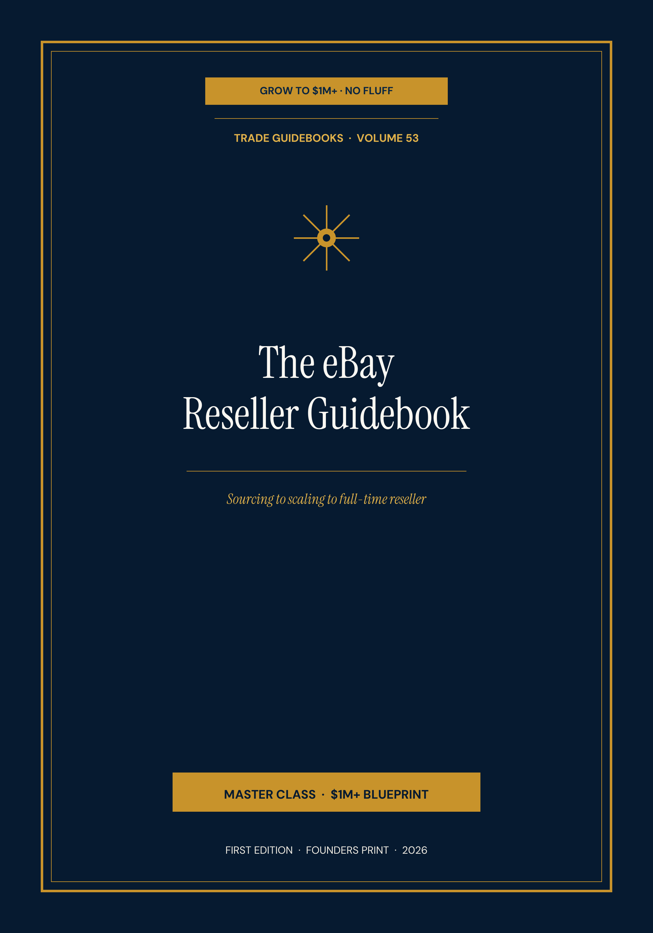 The eBay Reseller Guidebook