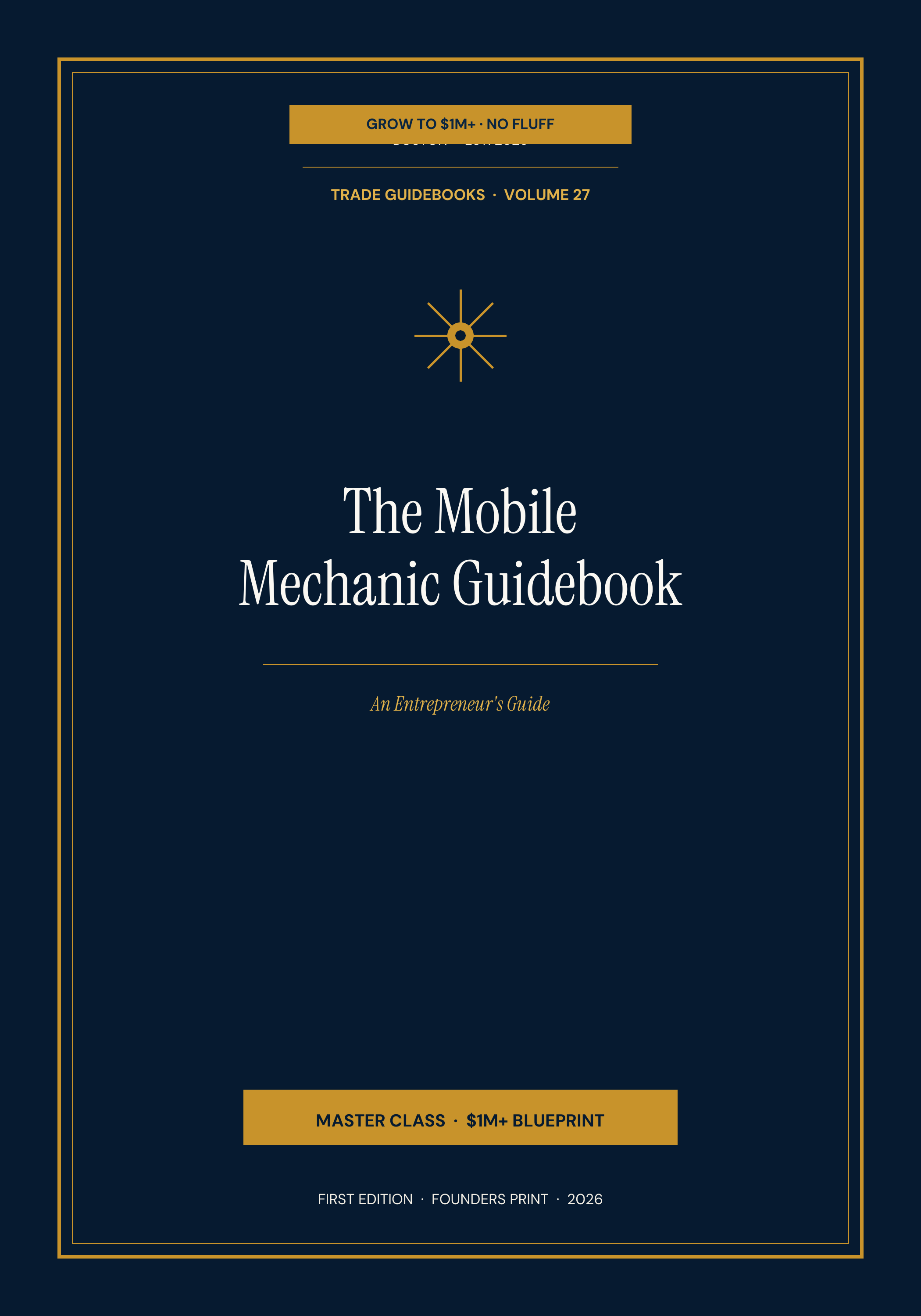 The Mobile Mechanic Guidebook