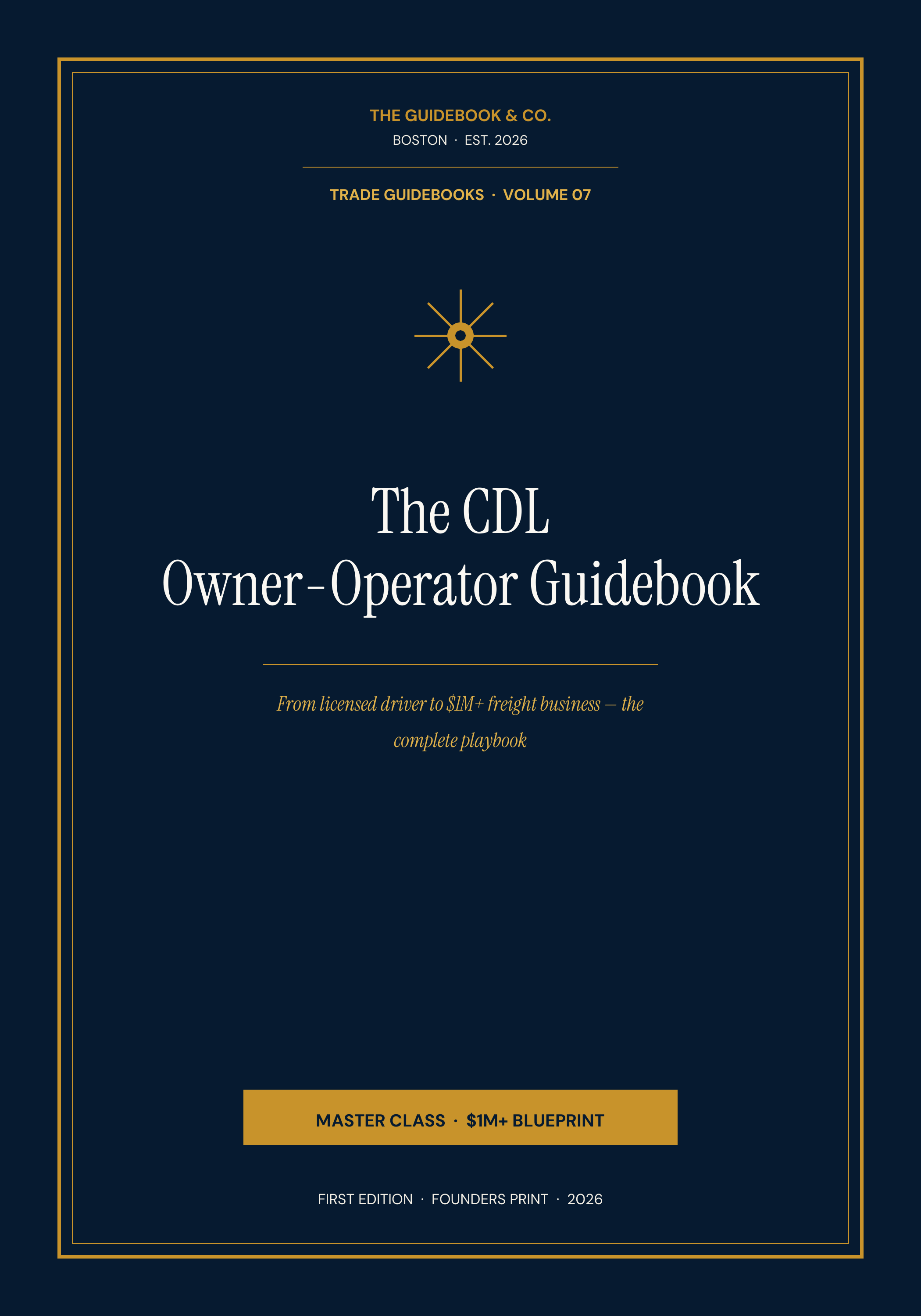 The Owner-Operator Guidebook