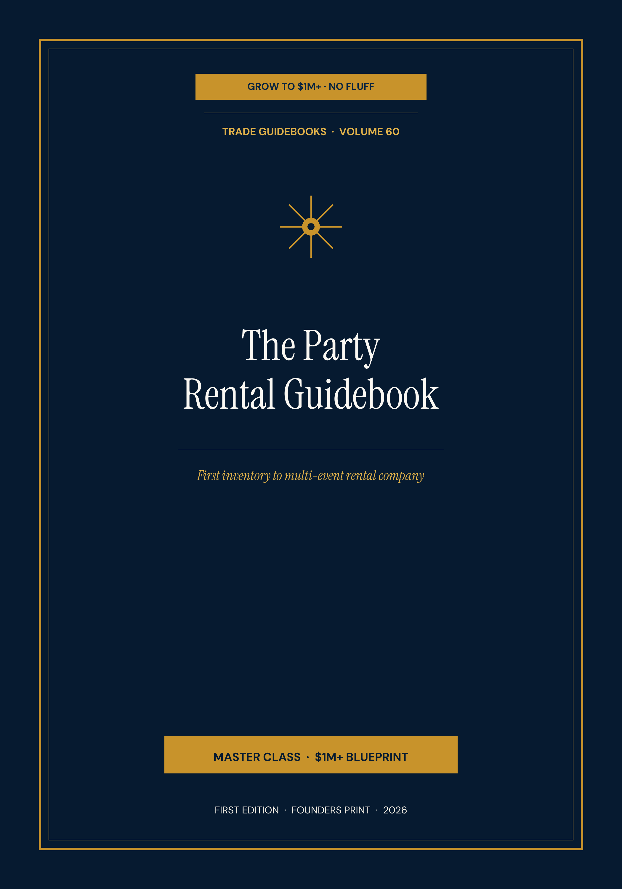The Party Rental Guidebook