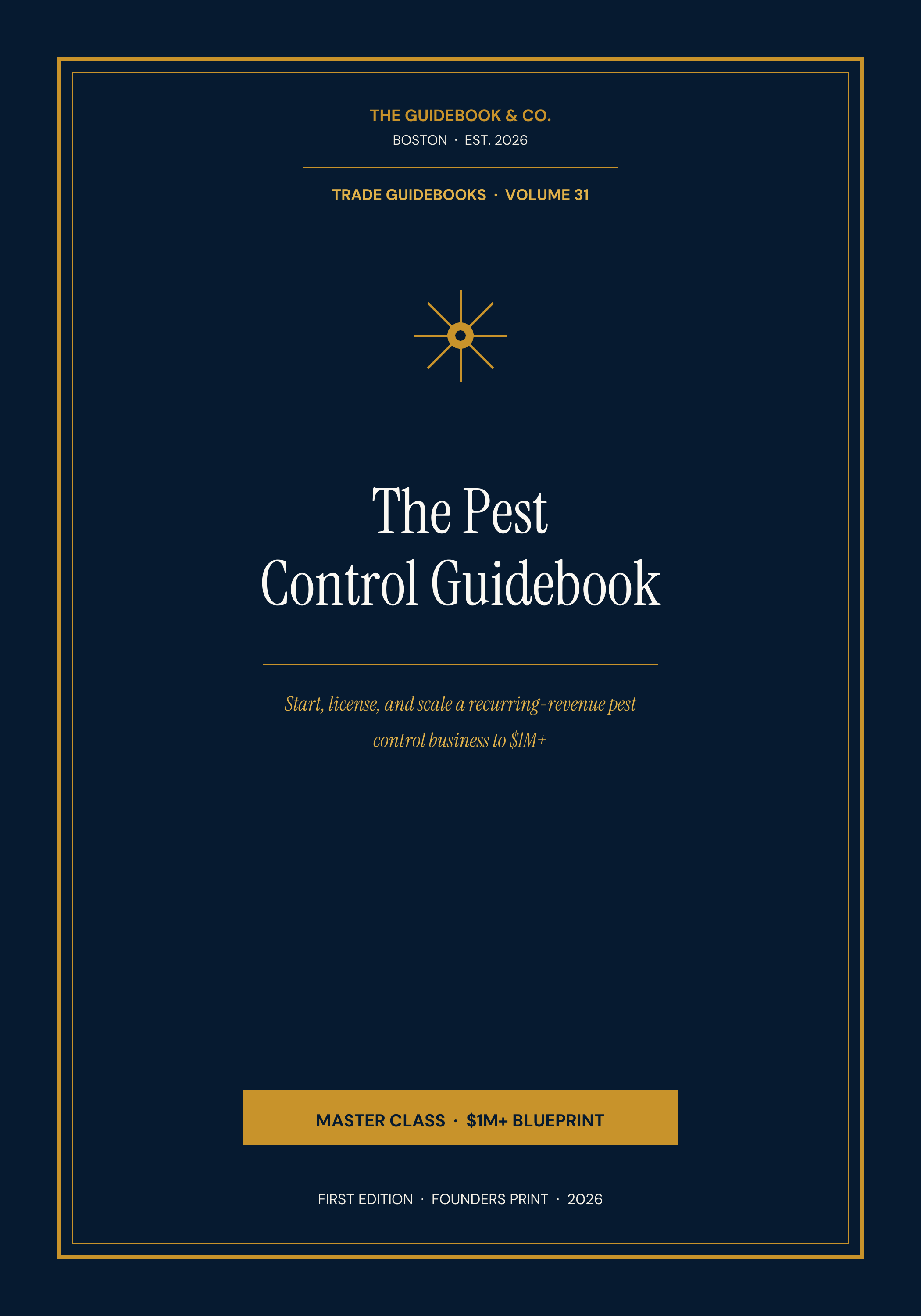 The Pest Control Guidebook