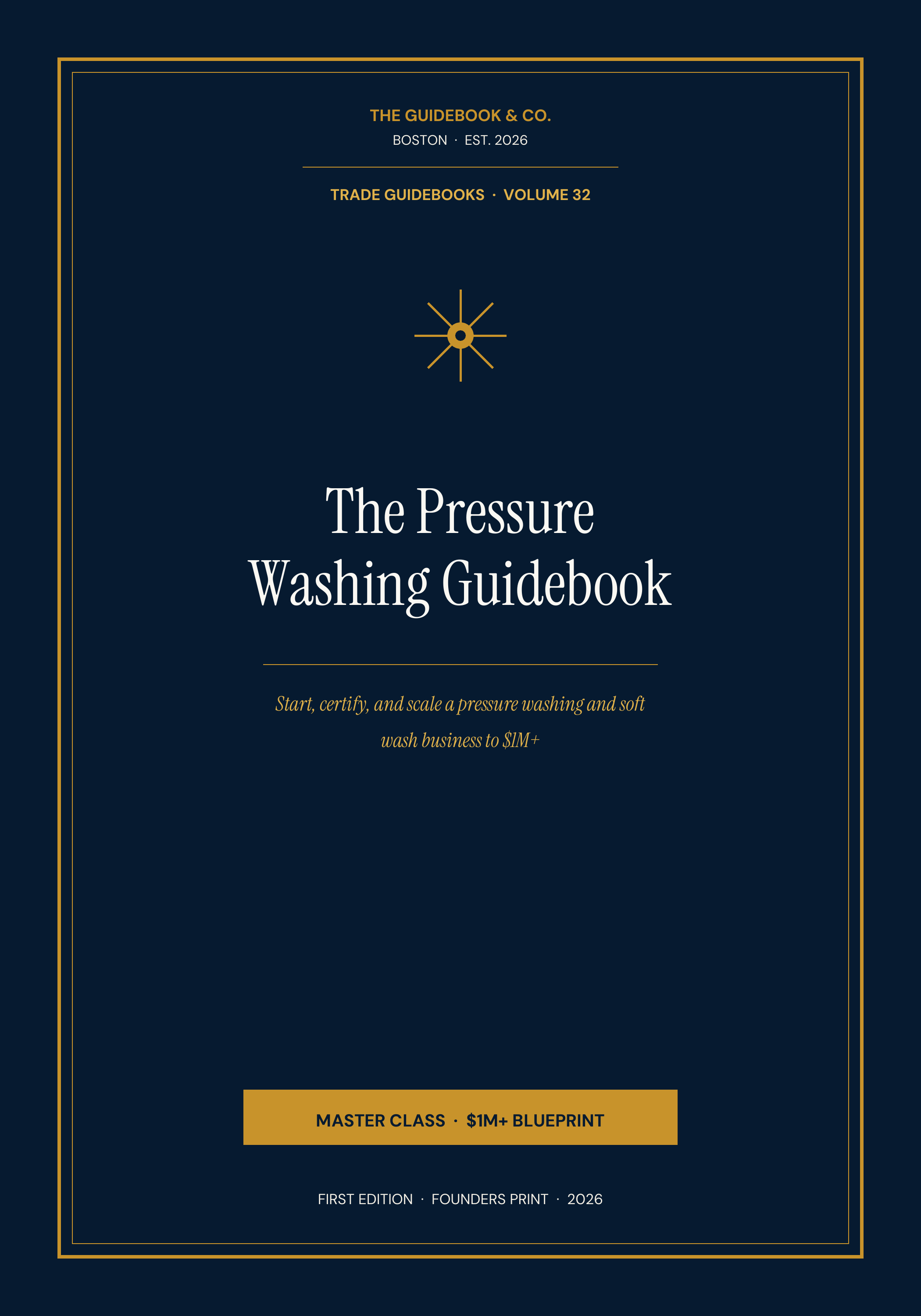 The Pressure Washing Guidebook